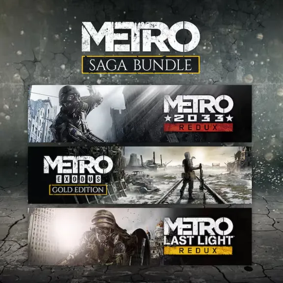 METRO 2033 Redux |  SAGA BUNDLE | STEAM | OFFLINE 🔥