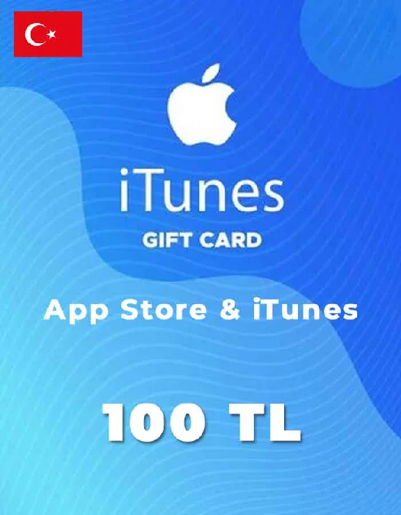 🍏🇹🇷Apple iTunes Gift Card 100 TRY Turkey🇹🇷🍏