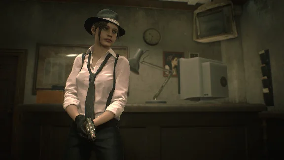 RESIDENT EVIL 2 - Claire Costume: Noir DLC ✅ STEAM