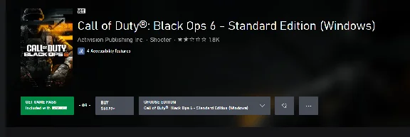 Call of Duty: Black Ops 6 Standard Edition(PC)