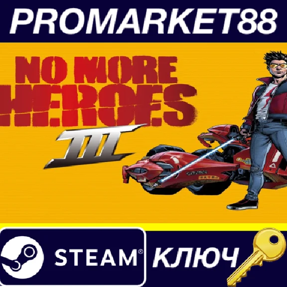 ⭐ No More Heroes 3 Steam Key 🔑 GLOBAL (NO TR)