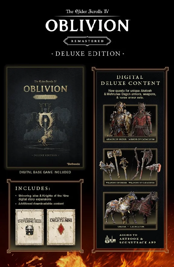 🎁DLC TES IV Oblivion Remastered Deluxe Up🌍МИР✅АВТО