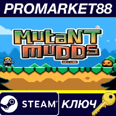 ⭐ Mutant Mudds Deluxe Steam Key 🔑 GLOBAL (NO TR)