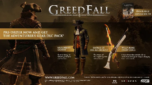⭐ GreedFall Gold Edition EU XBOX One Key 🔑EUROPE
