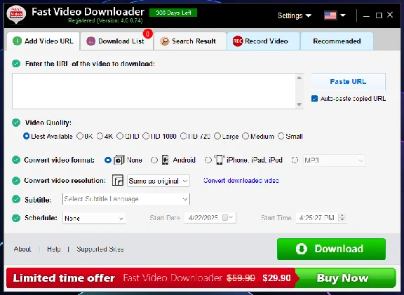 🔧 Fast Video Downloader 🔑 1 Year Registration Key 🚀