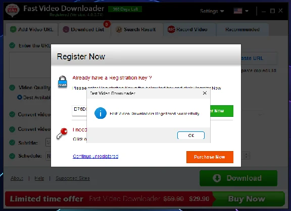 🔧 Fast Video Downloader 🔑 1 Year Registration Key 🚀