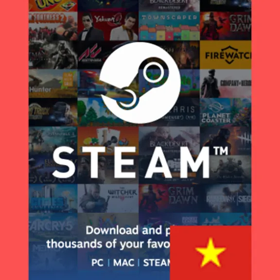 STEAM VN 500000 VND Game Card VietNam CODE AUTO