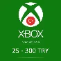 XBOX LIVE GIFT CARD 25-50-100-300 TRY ✅(TURKEY) KEY🔑