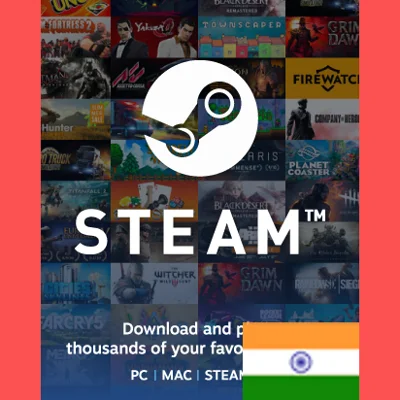Steam IN 175 INR Game Card India✅CODE✅AUTO✅India