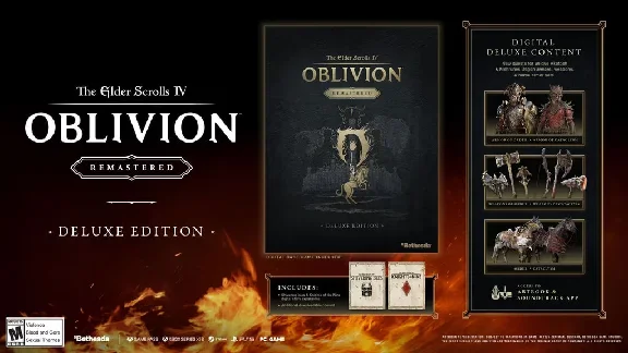 🟢🔥TES IV: OBLIVION REMASTERED DELUXE UPGRADE XBOX+PC