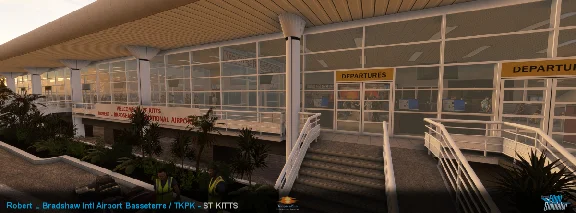 🛫 TKPK Robert L. Bradshaw Airport | MSFS