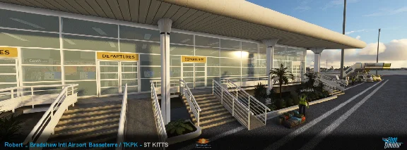 🛫 TKPK Robert L. Bradshaw Airport | MSFS