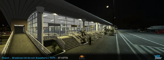 🛫 TKPK Robert L. Bradshaw Airport | MSFS