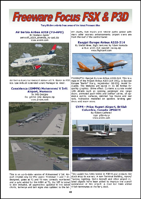 📖 PC Flight Magazine - June 2018 Issue | MSFS, P3D, XP