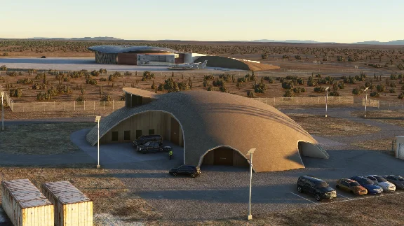 🛫 9NM9 Spaceport America by UK2000 | MSFS