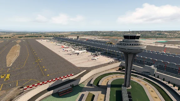 🛫 LEMD Madrid Airport by Sim-wings | XP11