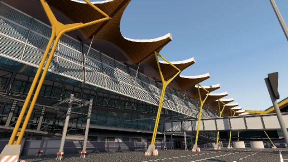 🛫 LEMD Madrid Airport by Sim-wings | XP11