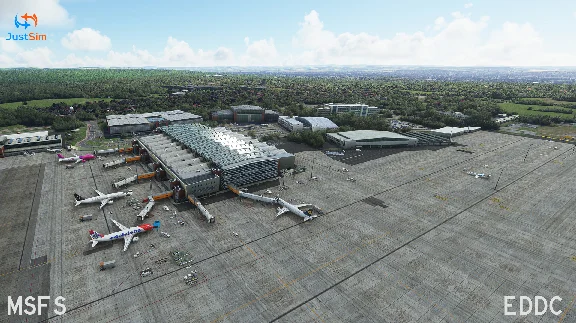 🛫 EDDC Dresden Airport | MSFS