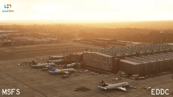 🛫 EDDC Dresden Airport | MSFS