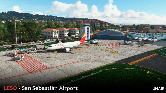 🛫 LESO San Sebastian Airport | MSFS