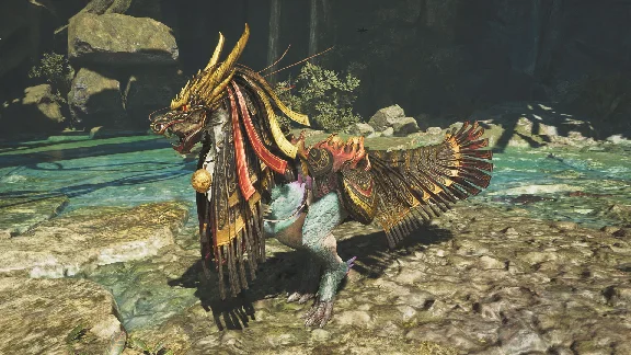 ⭐️ Monster Hunter Wilds Seikret Decoration Majestic Dra