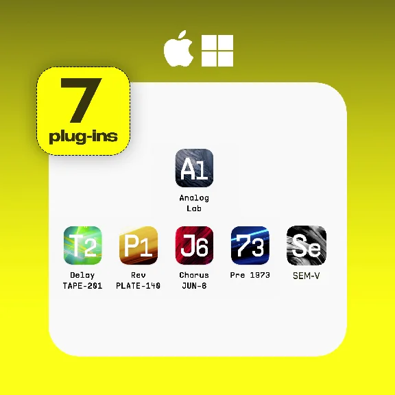 🟡 Arturia Bundle 7 Plug-Ins ⚫️ Account