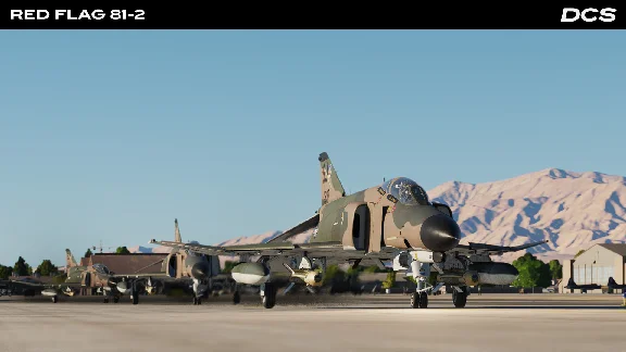 DCS: F-4E Red Flag 81-2 Campaign by Reflected Simulatio