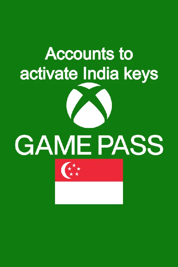 Xbox Game Pass Ultimate Singapore Accounts CARD Linked