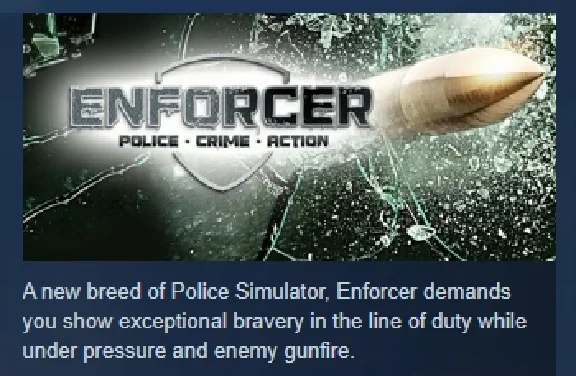 Enforcer: Police Crime Action 💎STEAM KEY REGION FREE