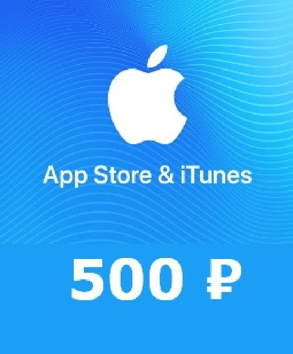 App Store iTUNES gift card up500 RUR for RUS iTune  ₽