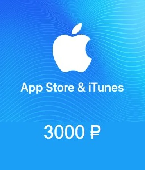 App Store iTUNES gift card up500 RUR for RUS iTune  ₽