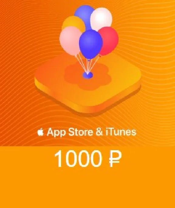 App Store iTUNES gift card up500 RUR for RUS iTune  ₽