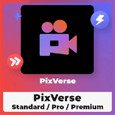 🤖⚡PIXVERSE AI STANDARD/PRO/PREMIUM🔥SUBSCRIPTION 🔵⭐️