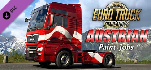 Euro Truck Simulator 2 -Austrian Paint Jobs Pack🎁STEAM