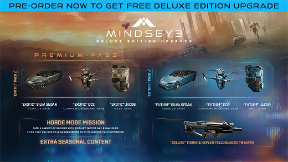 MindsEye Deluxe Edition (All DLC) +PATCHES, Forever