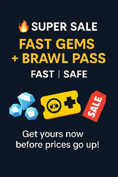 💰LOWEST PRICE💎 GEMS + BRAWL PASS✅ | FAST🚀 SAFE🛡️