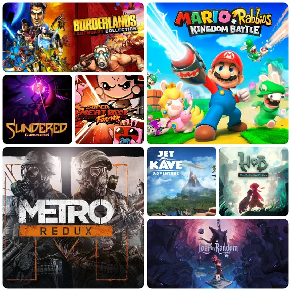Borderlands Legendary | Mario + Rabbids | Metro Redux
