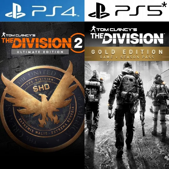 Tom Clancys The Division 1&2+DLС PS4|5*P2 Rent from 10d
