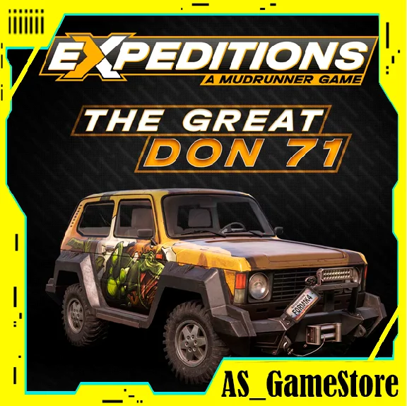 ⚫️A MudRunner The Great Don 71 Paint-job|Epic Games EGS