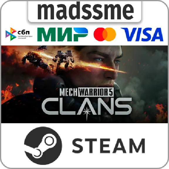MechWarrior 5: Clans * RU/KZ/CIS/TR/AR * STEAM 🚀 AUTO