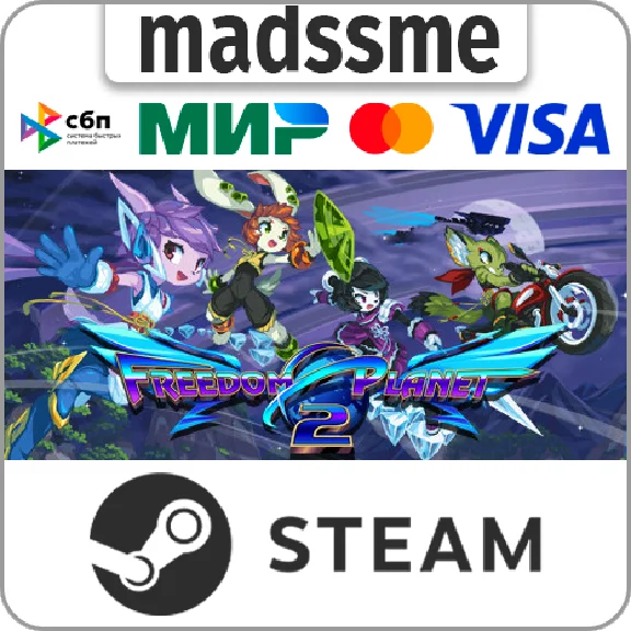 Freedom Planet 2 * RU/KZ/CIS/TR/AR * STEAM 🚀 AUTO
