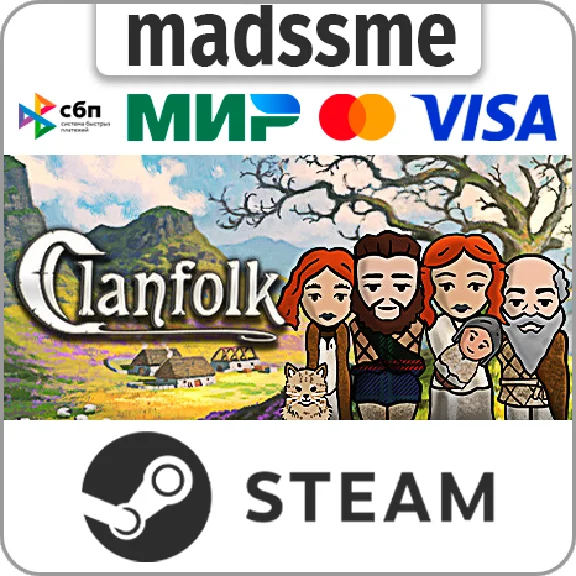 Clanfolk * RU/KZ/CIS/TR/AR * STEAM 🚀 AUTO DELIVERY