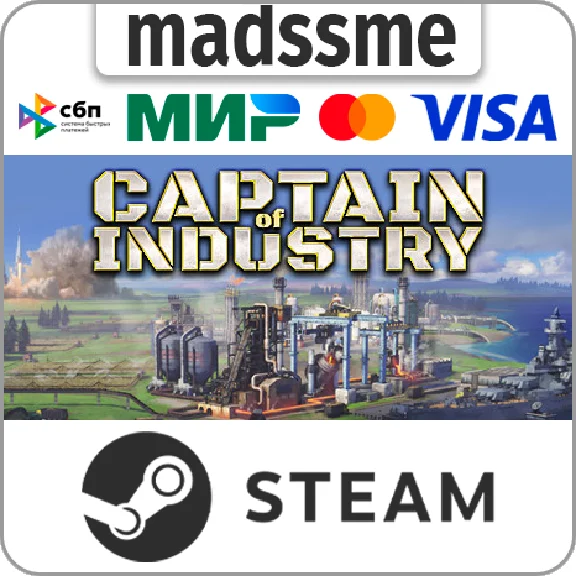 Captain of Industry * RU/KZ/CIS/TR/AR * STEAM 🚀 AUTO