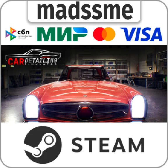 Car Detailing Simulator * RU/KZ/CIS/TR/AR * STEAM