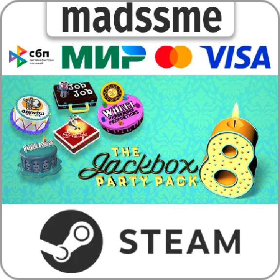 The Jackbox Party Pack 8 * RU/KZ/СНГ/TR/AR * STEAM