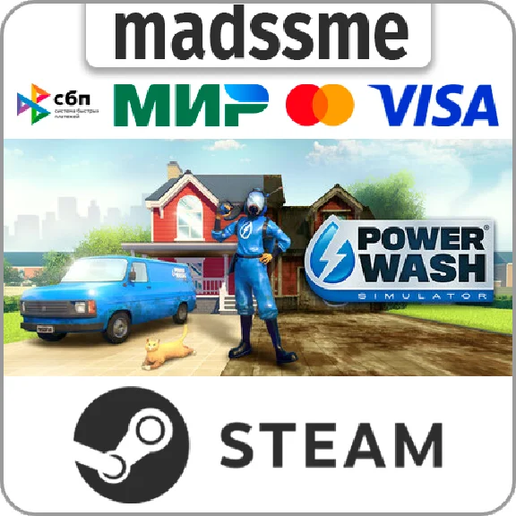 PowerWash Simulator * RU/KZ/CIS/TR/AR * STEAM 🚀 AUTO