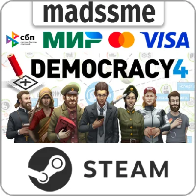 Democracy 4 * RU/KZ/СНГ/TR/AR * STEAM 🚀 АВТОДОСТАВКА