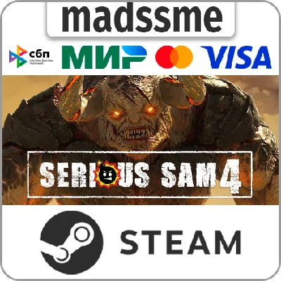 Serious Sam 4 * RU/KZ/CIS/TR/AR * STEAM 🚀 AUTO