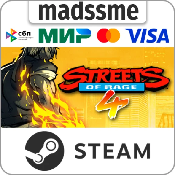 Streets of Rage 4 * RU/KZ/СНГ/TR/AR * STEAM 🚀 АВТО