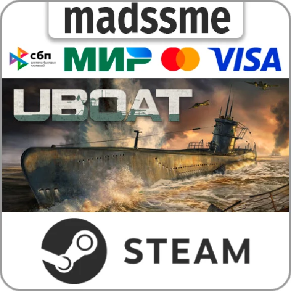 UBOAT * RU/KZ/CIS/TR/AR * STEAM 🚀 AUTO DELIVERY